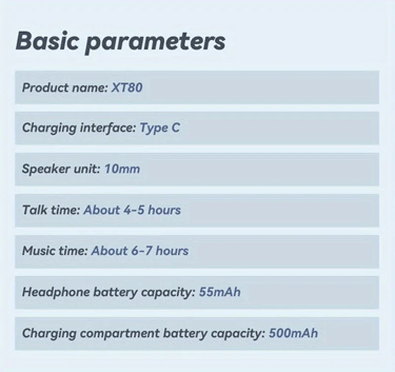 Lenovo Xt80 True Wireless Bluetooth Earphones With Mic And Earhooks_voghion.com