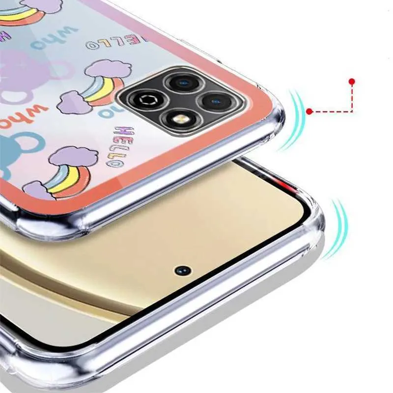 Suitable Mobile Phone Soft Suitable For Qin F21 Pro Silicone Protective Cover Anti Fall Shell X241014_voghion.com