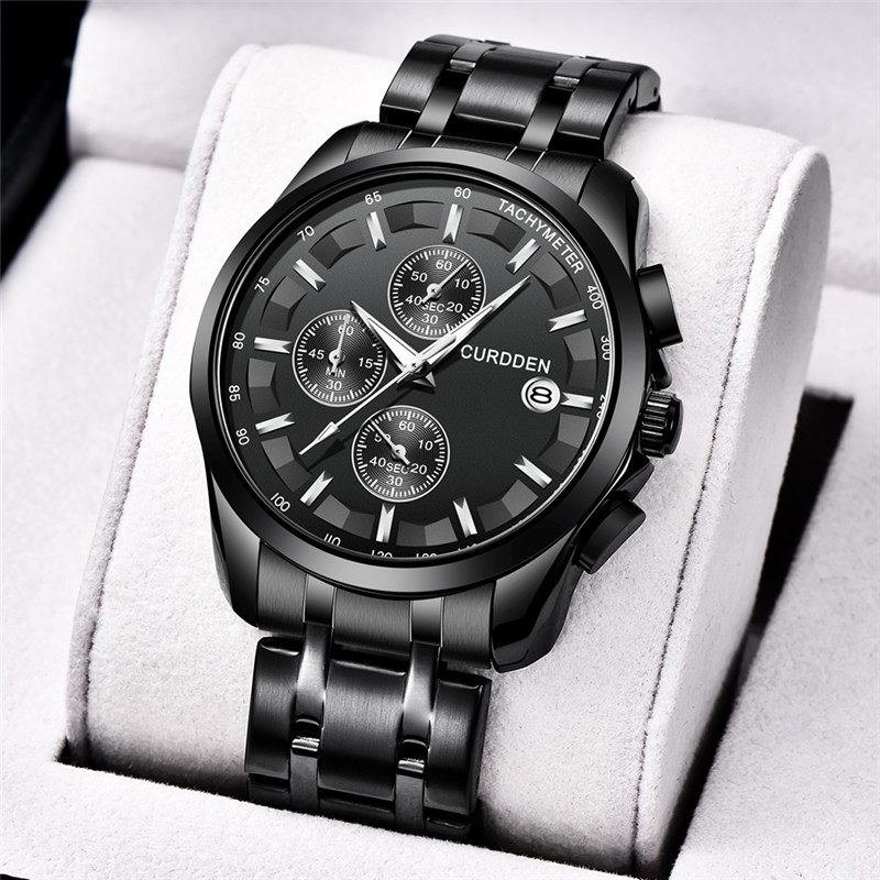 CURDDEN Muški jednostavni kvarcni satovi s datumom i datumom_voghion.com