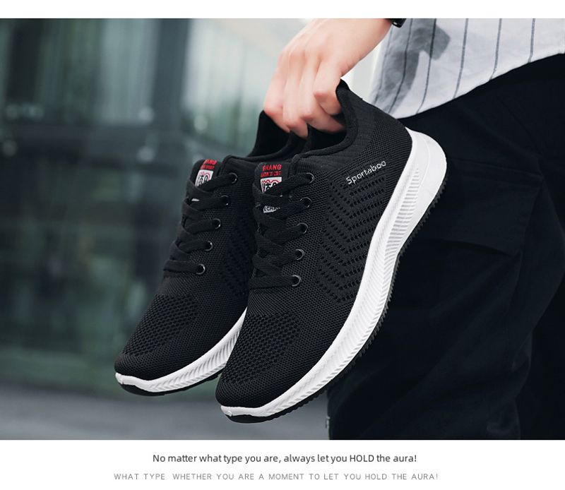 Shoes Wholesale 2023 Autumn Comfortable Breathable Fly Wov M's Fashion Wear-resistant Running Shoes Casual Sneaker_voghion.com