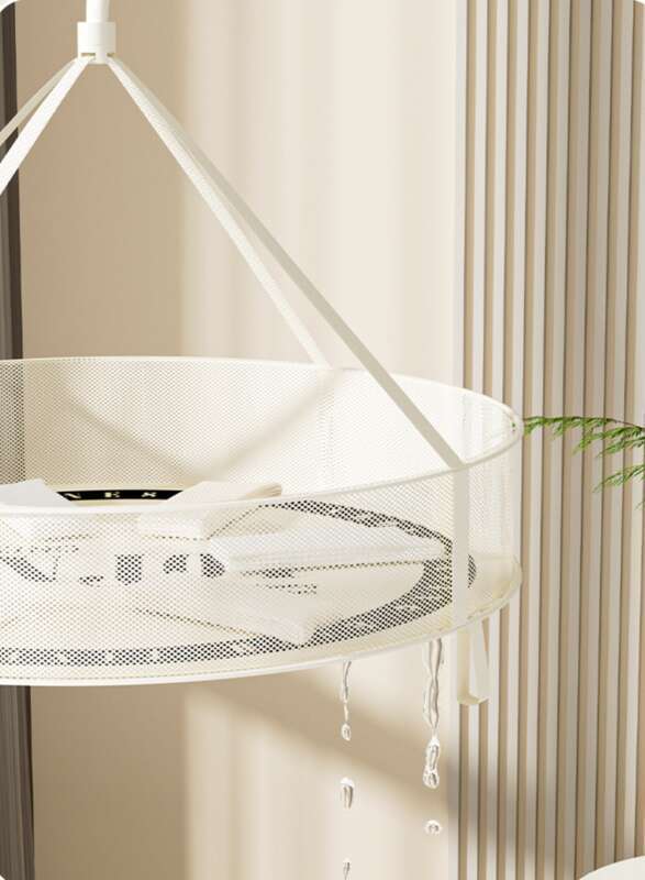 Multi Functional Basket, Net, Rack, Underwear Flat, Mesh Pocket, Sock Tool, Household Clothes Drying Basket_voghion.com