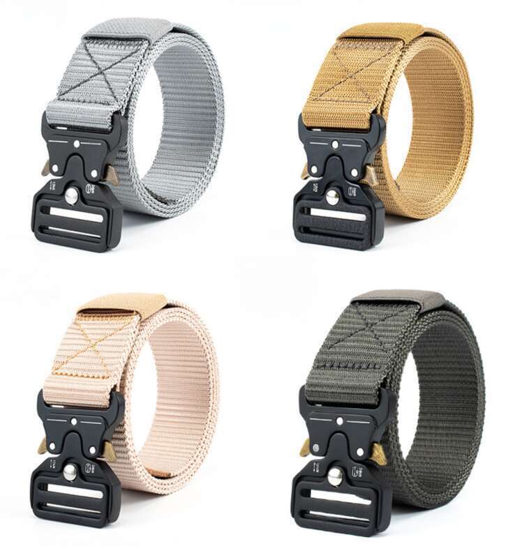 Funktionelle taktische Herren New Wave Work Canvas Special Forces Outdoor-Hose mit Gürtel_voghion.com