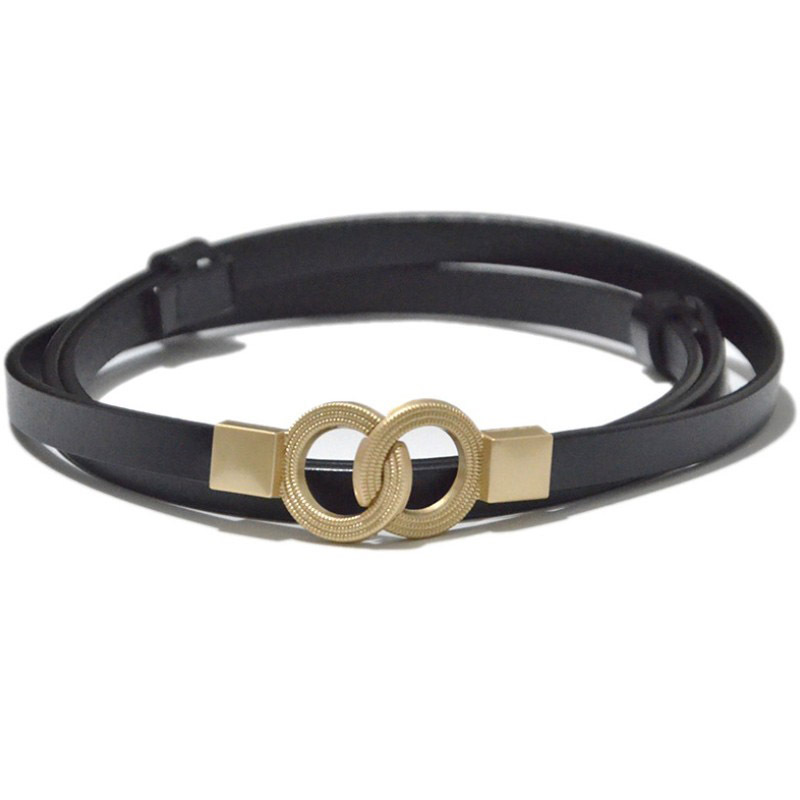 Versatile Women's Leather Belt For Dresses And Sweaters Stylish_voghion.com