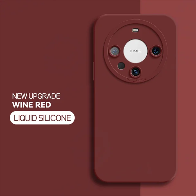 Oriinal Liquid Silicone Case For Huawei Mate 20 30 40 50 60 P20 P30 Lite P40 P60 Pro P70 Ultra Soft Shockproof Cover_voghion.com