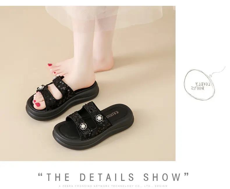 Pantofole donna eleganti ciabatte alla moda per casa e mare_voghion.com