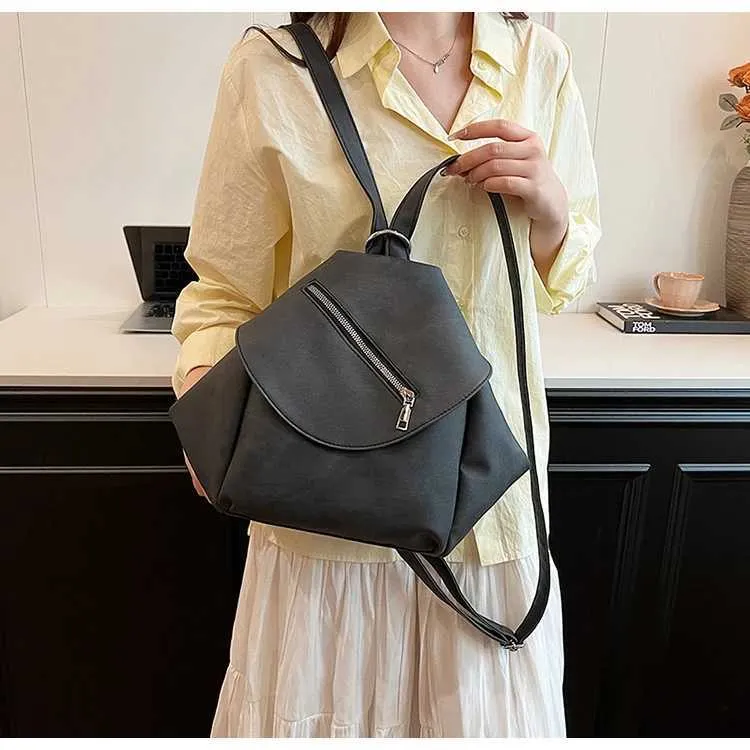 Vintage Damen Rucksack Aus Denim Für Reisen Und Freizeit_voghion.com