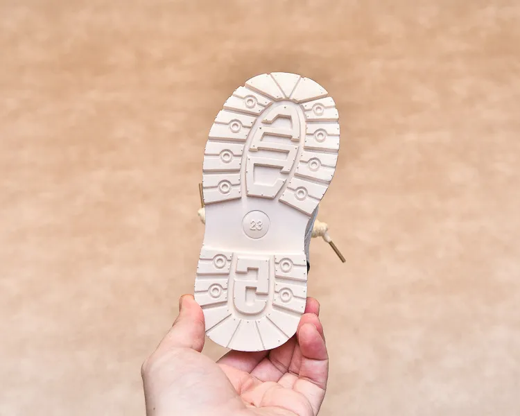 Child Shoes Short Ankle Snow Kid Boy Girl Fashion Soft PU Leather Warm Cutefeet Toddlers Children Boots Size 21 - 30_voghion.com