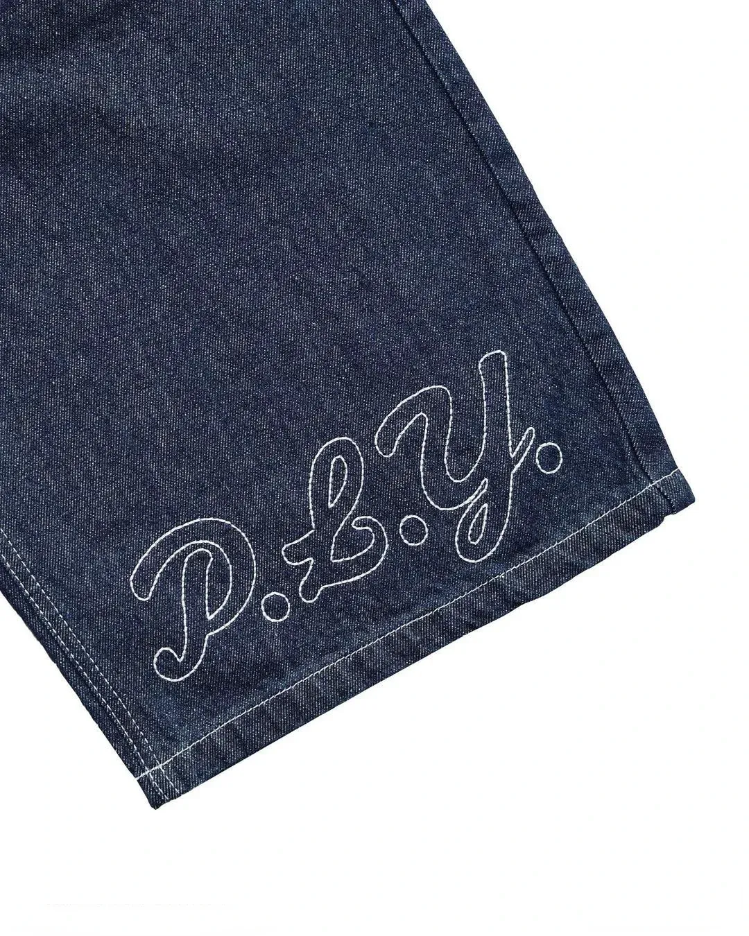 Haruku Y2k Hip-hop Retro Bol Jorts Sokak Giyim Yaz Punk Rock Mektup Nakış Moda Kot Şort Erkek Giyim 241202_voghion.com