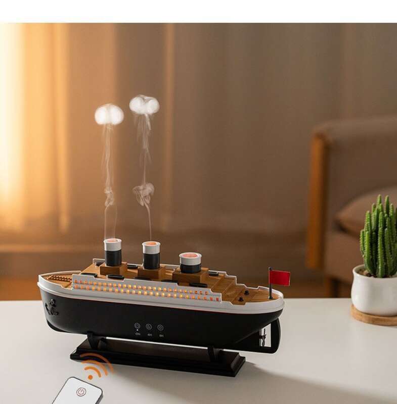 【Timerfunksjon】 Skip Aromaterapi Elektromekanisk Konkurranse Luftfukter Soverom Hjemmekontor Ornament Atmosfære_voghion.com