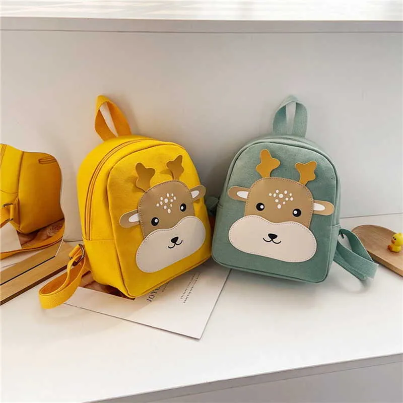 Backpacks Animal Prints Children Animals Girl Boys Toddler Kids Bag Kindergarten Cartoon School Backpack P230408_voghion.com