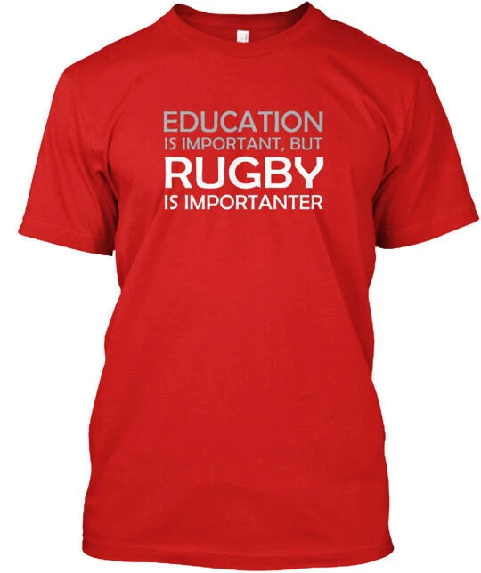 Rugby is importanter t-shirt herr t-shirt i bomull_voghion.com