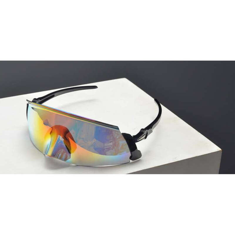 Large Frame Personalized Colorful Cycling For Men And Women Y2K Sports One-piece Anti UV Sunglasses Trendy_voghion.com