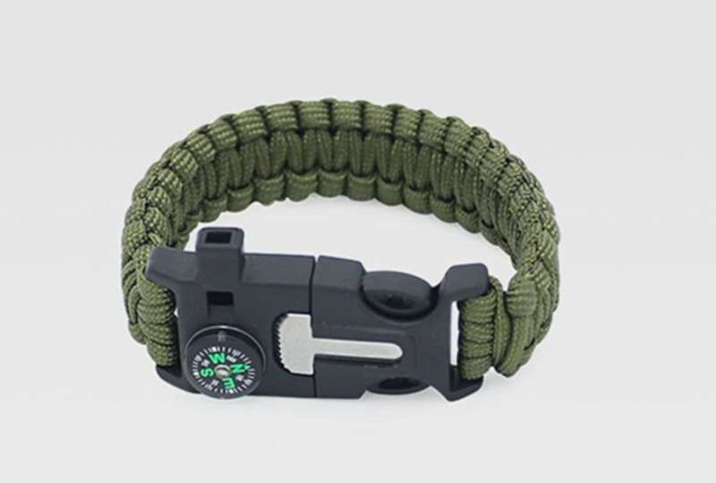 Wolf Warrior Umbrella Outdoor Bracelet, Survival Rope, Multi Purpose Mountaineering_voghion.com
