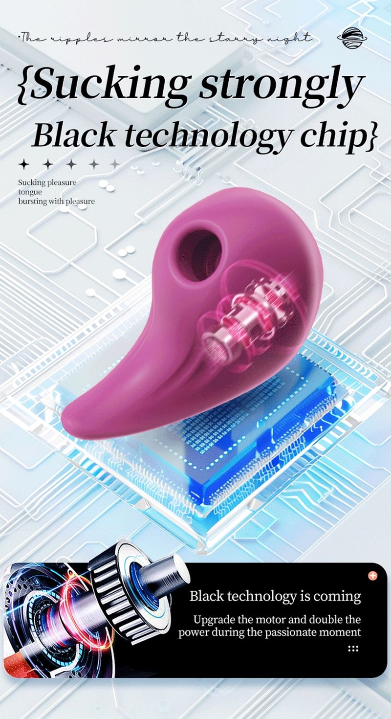 Kraftig Sucker Clitoris Sucking Vibrator til Kvinder Clit Nipple Oral Vacuum Stimulator Kvindelig Masturbator Massager Voksen_voghion.com