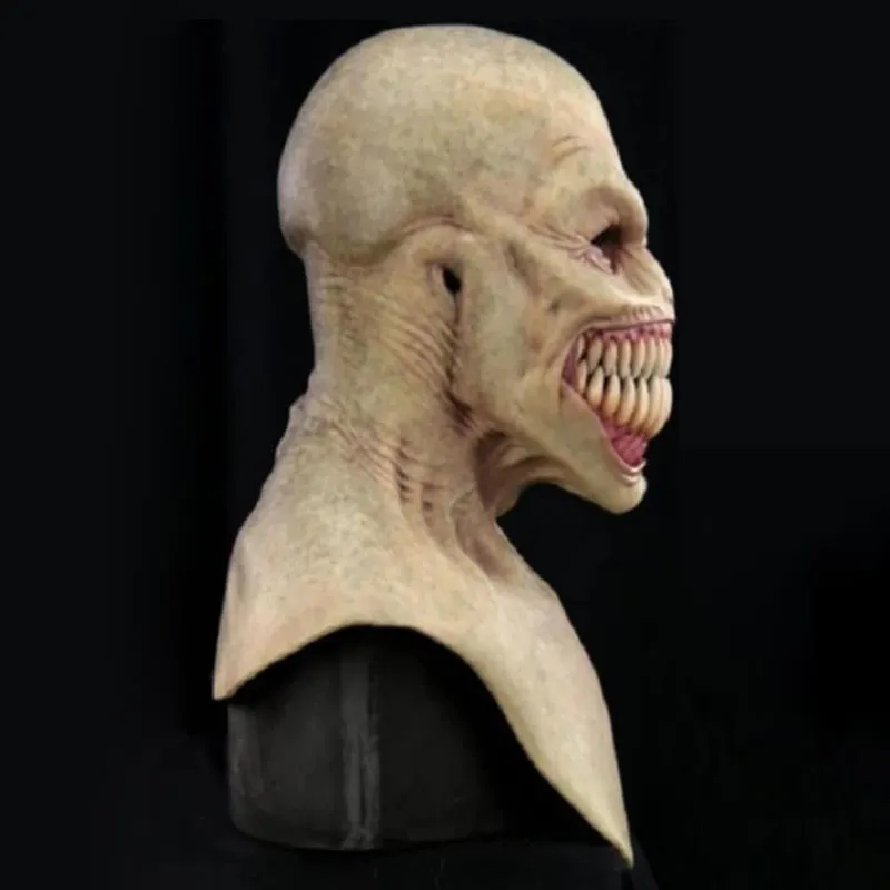 Festmasker Voksen Horror Trick Legetøj Skræmmende Prop Latex Mask Djævle Ansigtsdæksel Terror Uhyggelig Praktisk Joke til Halloween_voghion.com