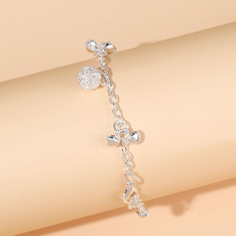 Bijoux de style ethnique, chaîne de cheville en argent Miao, version coréenne, pour femme, idéal pour un meilleur ami ou une amie_voghion.com