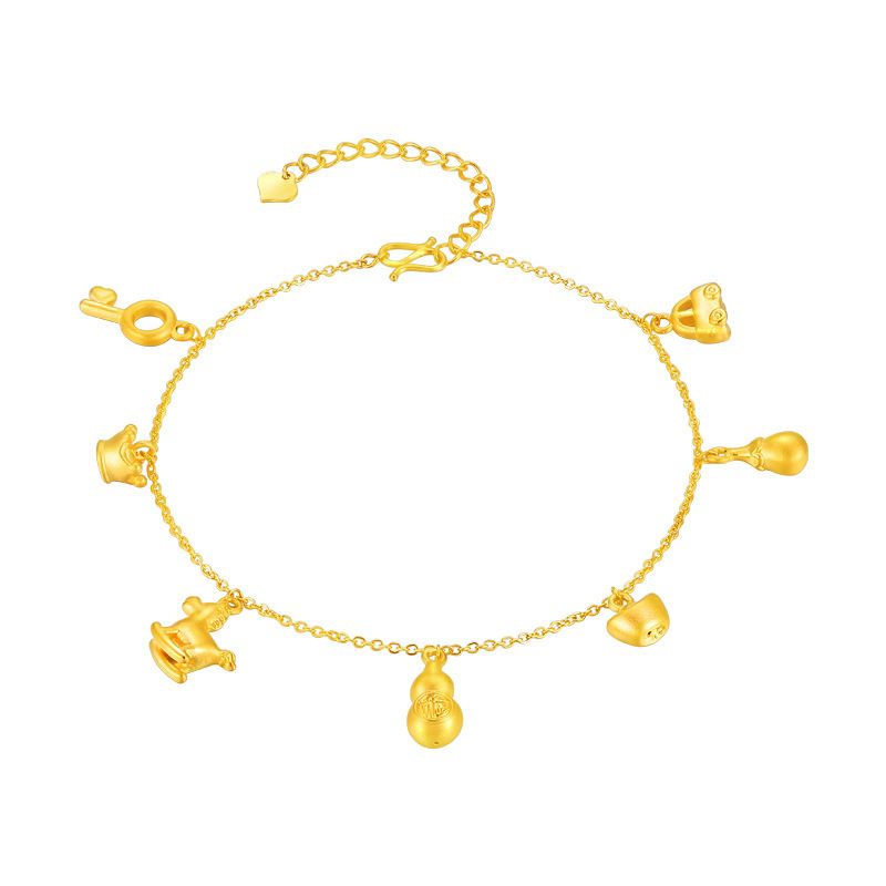 Messing vergoldet Duobao Fulu Aklet Vieamese Sad Gold Armband für Frauen einfache Temperament Schmuck Live_voghion.com