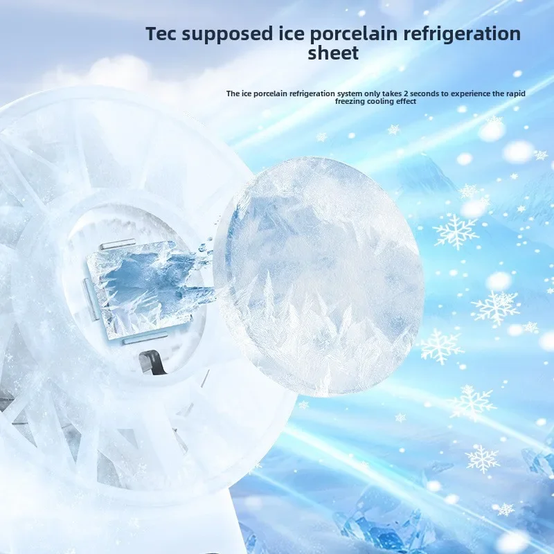 Handheld Portable Cooling Fan With Digital Display And Led Light_voghion.com