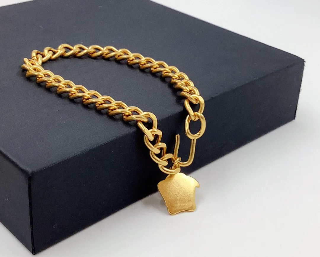 Mote gullkjede armbånd armbånd halskjede menn kvinner fest bryllup elskere gave forlovelsessmykker til brud_voghion.com
