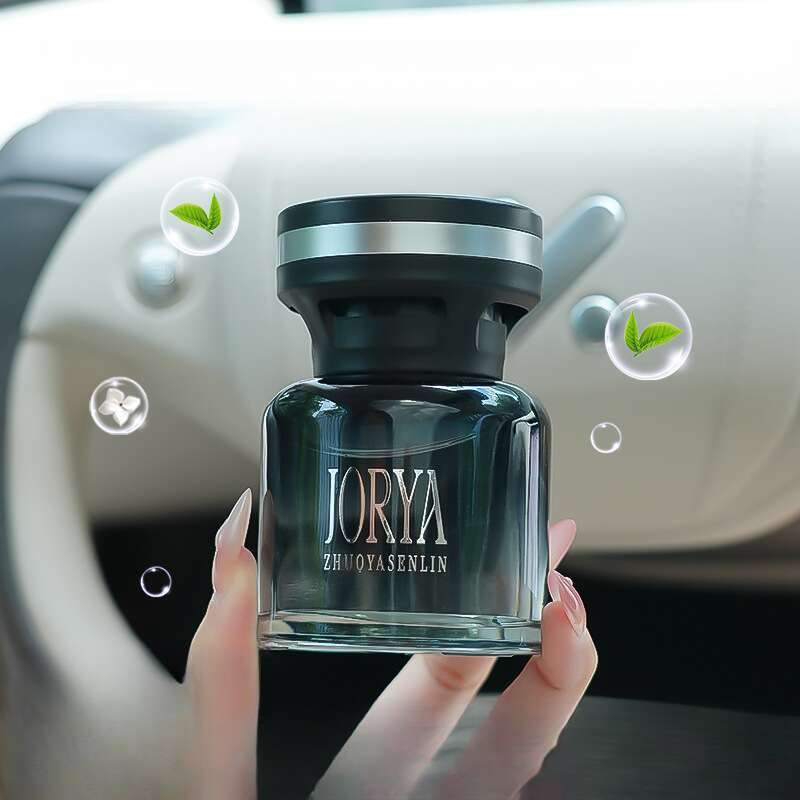 【Hoher Luxus】 Kleine schwarze Flasche Aromatherapie Pflanzenextraktion Langanhaltende Geruchsentfernung Duft Auto Ornament_voghion.com