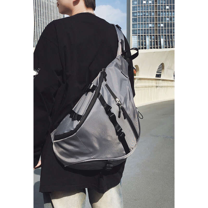 Mens Crossbody Bag Nylon Large Capacity Shoulder Sling Bag_voghion.com