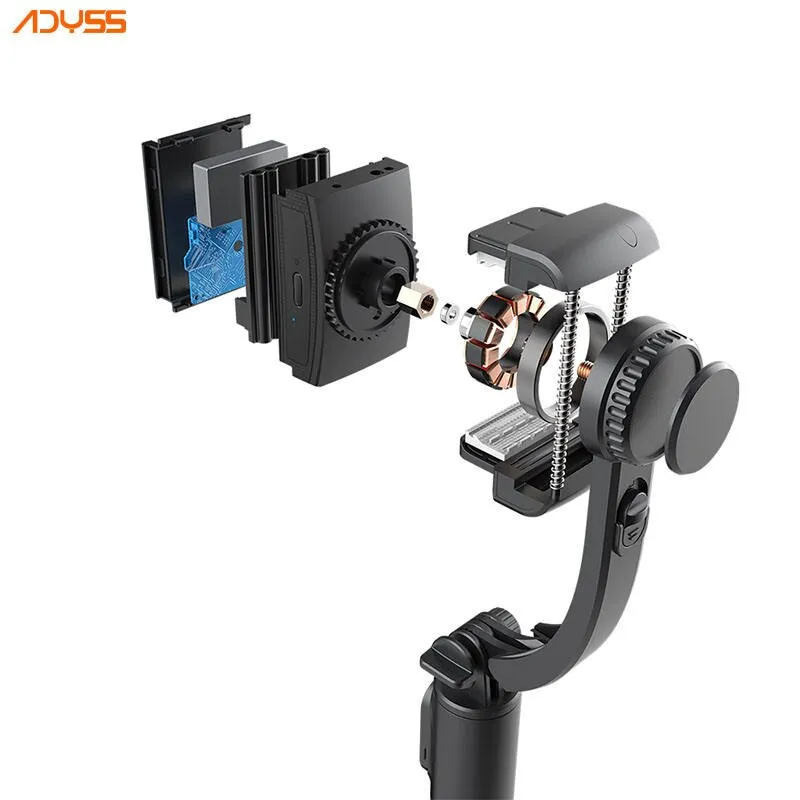 Mobile Video Anti Shaking Vlog Uniaxial Stabilizer Live Bluetooth Selfie Stick Tripod Horizontal And Vertical Shooting_voghion.com