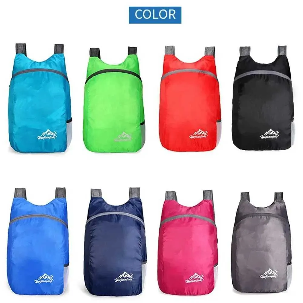 Sac à dos pliable imperméable unisexe d'extérieur grande capacité portable camping randonnée voyage sac à dos loisirs hommes femmes_voghion.com