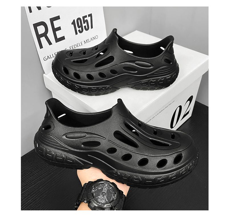 Kokosusslochpaare, Wasserwatsadale für Mäer, Outdoor-Reiseschuhe, dicke Sohle ud Stradschuhe mit eiem Gefühl_voghion.com