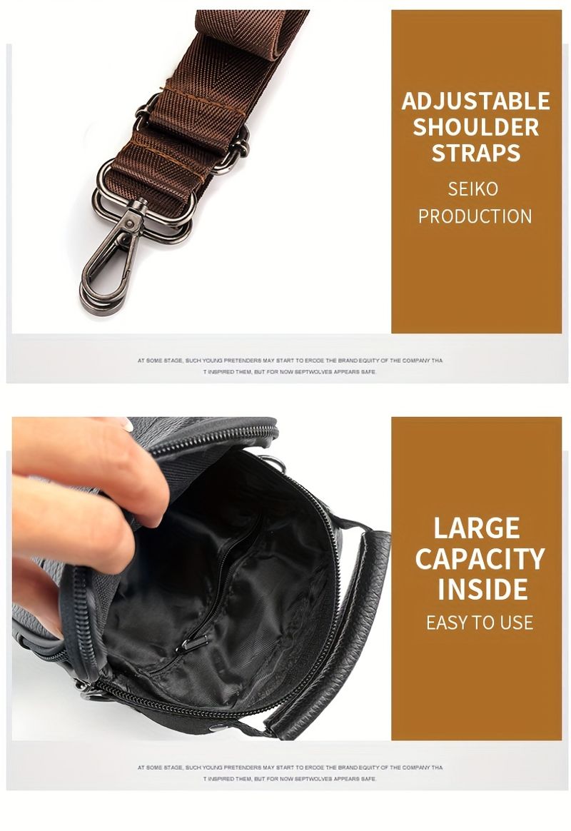 Echte Herrentasche, verticale multifunzionale Umhängetasche aus Rindsleder mit Griff_voghion.com