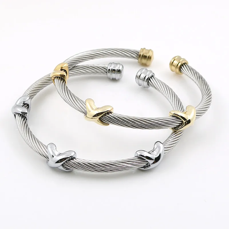 Designer-Charm-Armbänder David Yurma MSX Klassische Charms Edelstahl Davidjersey Armband Seestern Party Schmuck_voghion.com
