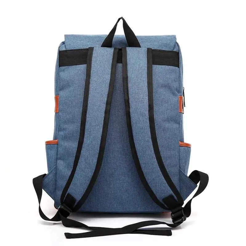 Vintage 16 zoll Laptop Rucksack Frauen Leinwand Männer leinwand Reise Freizeit Rucksäcke Retro Casual Tasche Schule Taschen Für_voghion.com