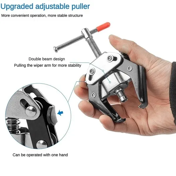 Professional Auto Car Battery Terminal Alternator Bearing Windshield Wiper Arm Remover Puller Roller Extractor Repair Tools_voghion.com