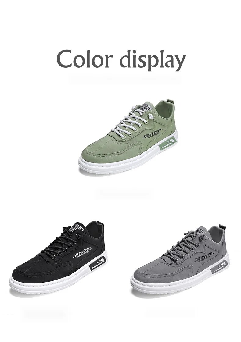 2024 Spring New Breathable Canvas Trendy Versatile Casual Sports Anti slip and Wear resistant Men's Board Shoes_voghion.com