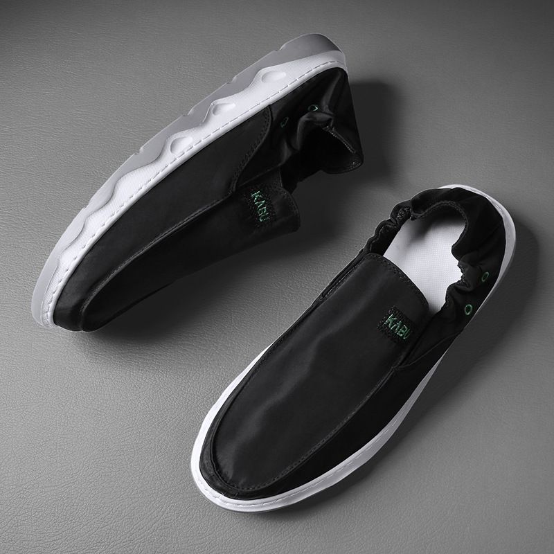 Pantofi sport de vară 2024, din pânză, respirabili, leneși, cu talpă moale, din pânză, cu un singur pas, casual, Old Beijing_voghion.com