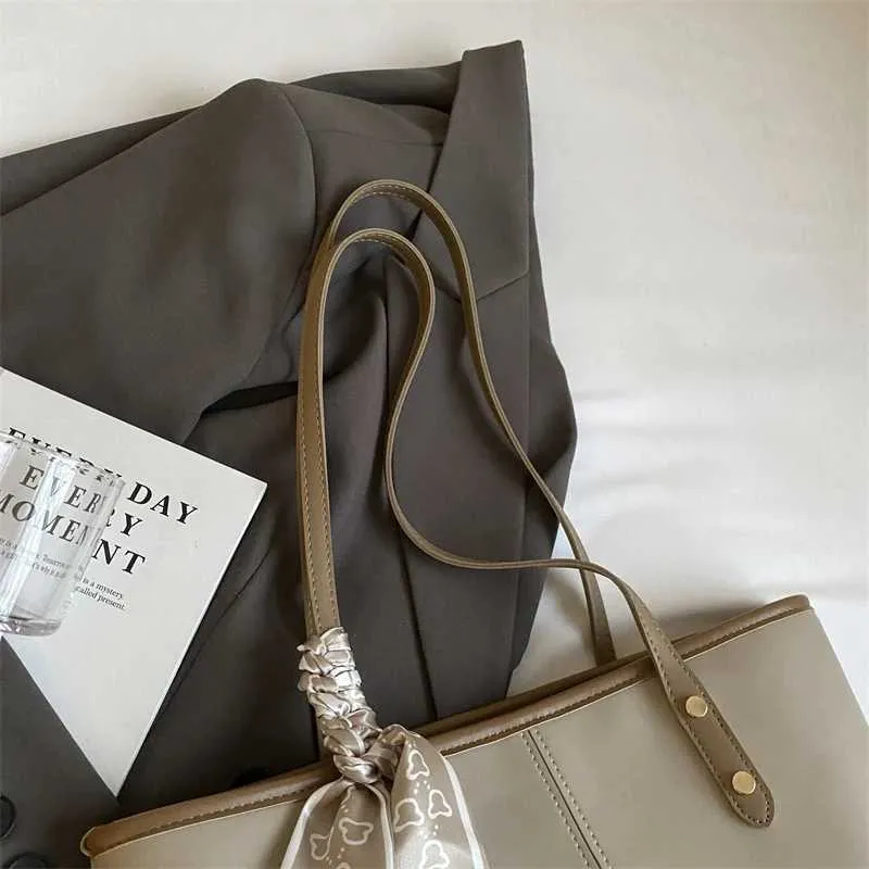 Foulard en soie à la mode pour femme, sac décontracté à grande fermeture éclair, sac de shopping quotidien Y241216_voghion.com