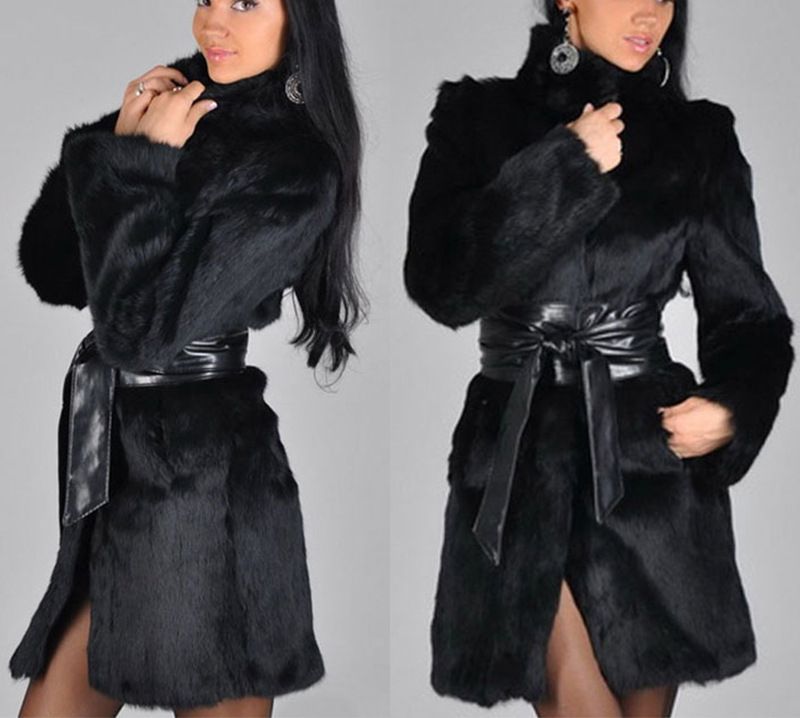 Women's Clothing autumn winter women's mink coat medium and long fur special price
