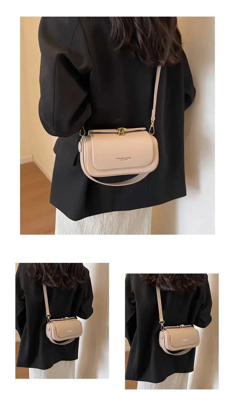 Fashionable and High-end Small Square for Women New Spring/summer Single Shoulder Bag Textured Crossbody Ba241217_voghion.com
