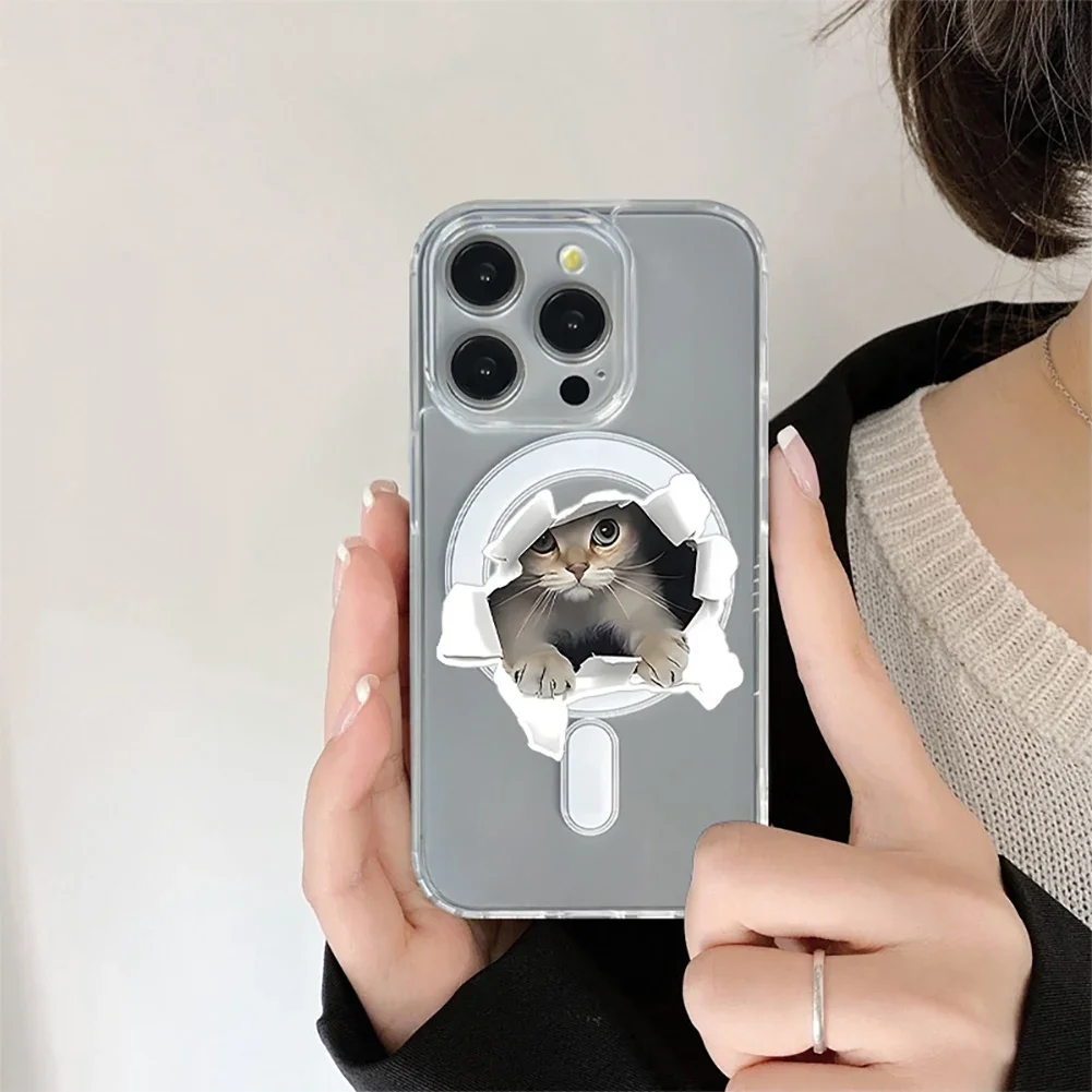Magnetisch telefoonhoesje met leuke dieren voor de iphone_voghion.com