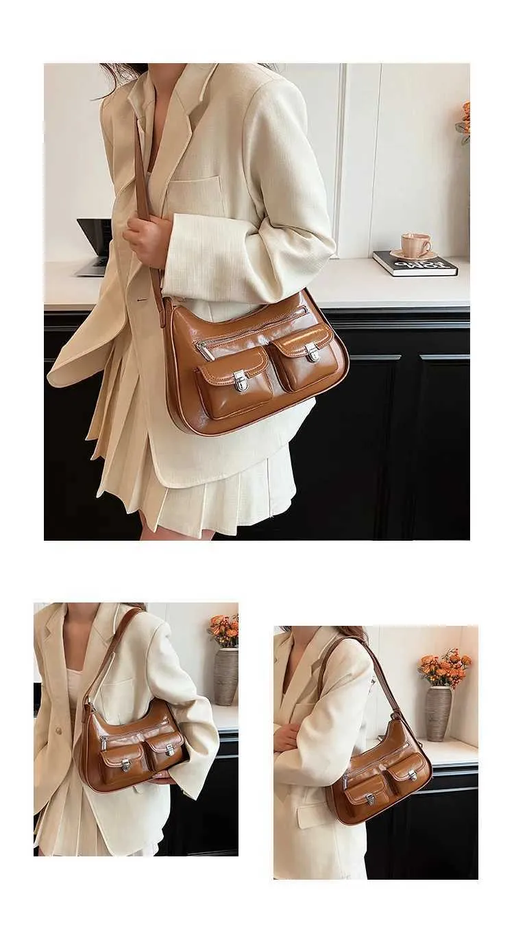 Womens Shoulder Bag Large Capacity Pu Leather Casual Handbag_voghion.com