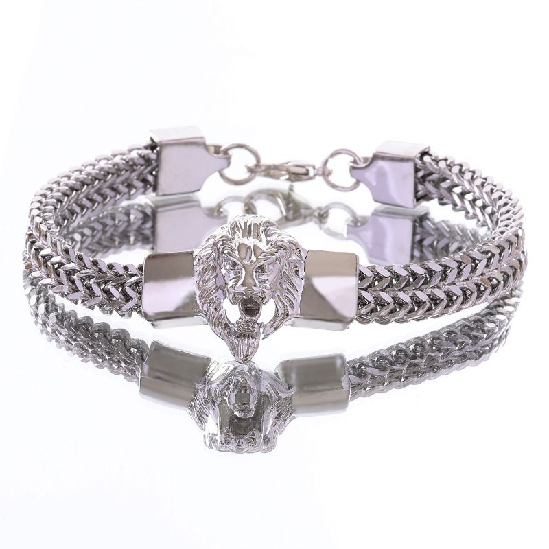 Herren Hip Hop Armband 4*8mm Edelstahl Kette Schmuck_voghion.com