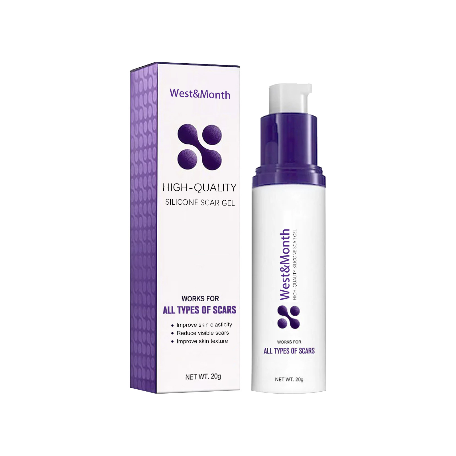 West&Month for at lette acnemærker, arreparation ved graviditetskirurgi hududglattende creme_voghion.com