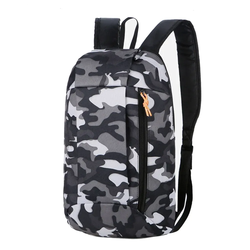 Outdoor Sports Lightweight Camouflage Backpack Travel Bag Zipper Adjustable Belt Camping Mountaineering Men Ladie_voghion.com