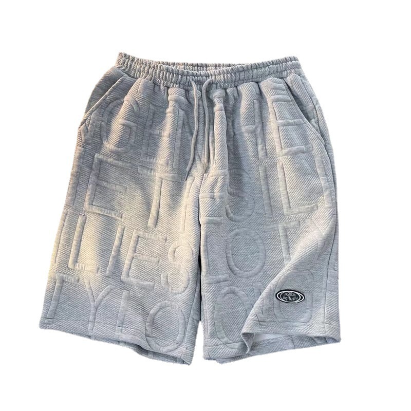 Herretøj Skummende Sportshorts Lige Herreshorts Tynde Sommer Retro High Street Ins Mærke Løse Casual Shorts_voghion.com
