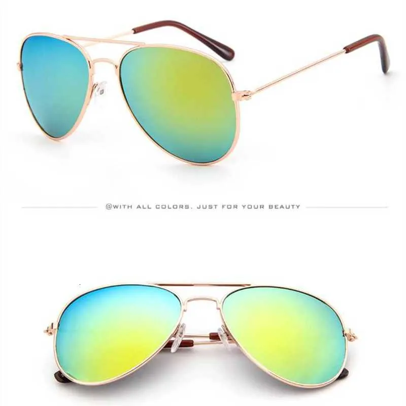 Óculos de sol para crianças design anti-uv moda menino menina_voghion.com