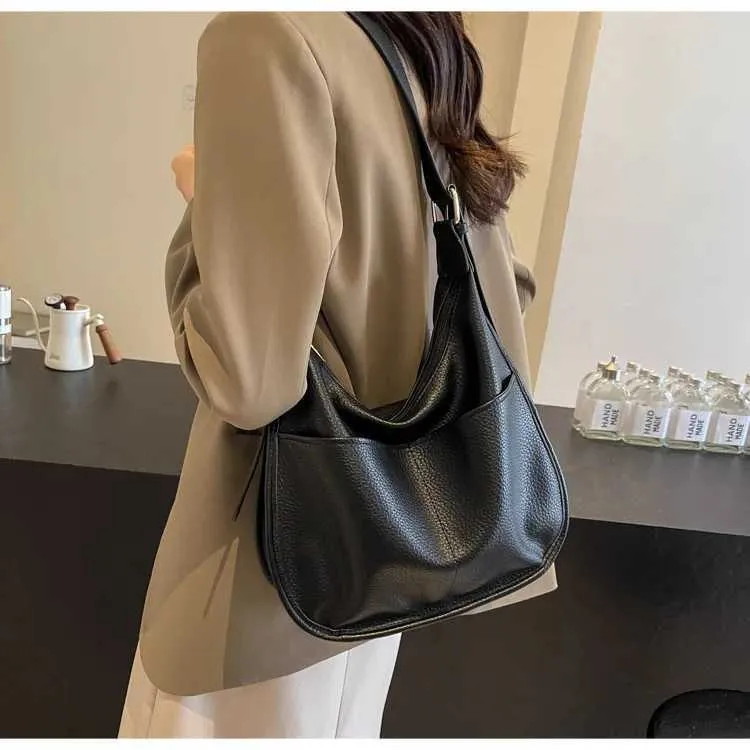 Borsa a tracolla donna retro borsa a spalla in morbida pelle_voghion.com