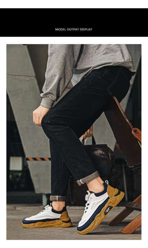 Chaussures de sport décontractées, chaussures de course polyvalentes et tendance, chaussures d'extérieur à semelles souples pour hommes_voghion.com