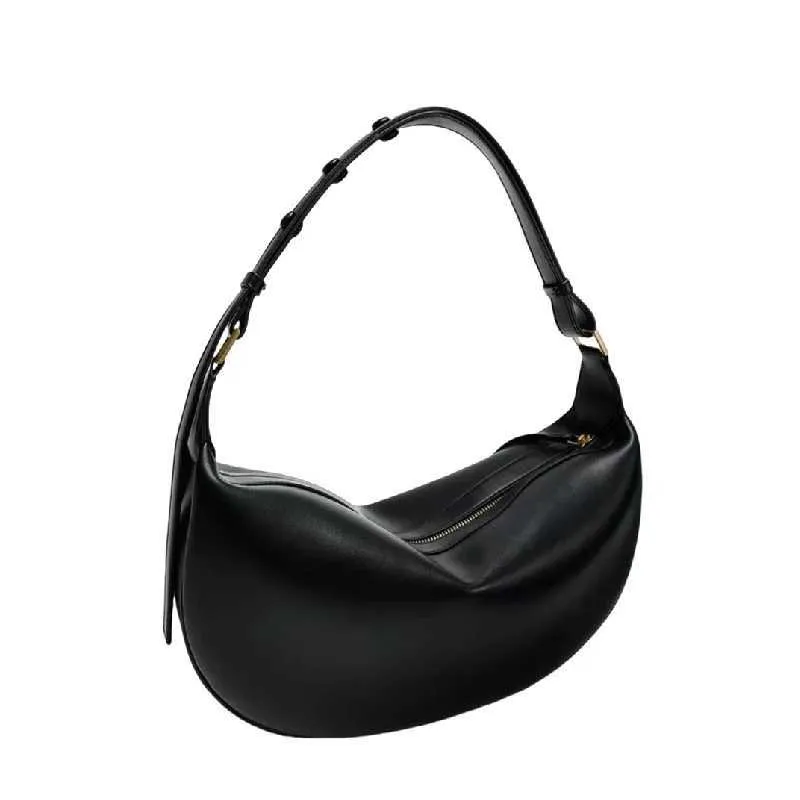 Crescent Armpit Bag For Women Large Capacity Pu Leather Shoulder Bag_voghion.com