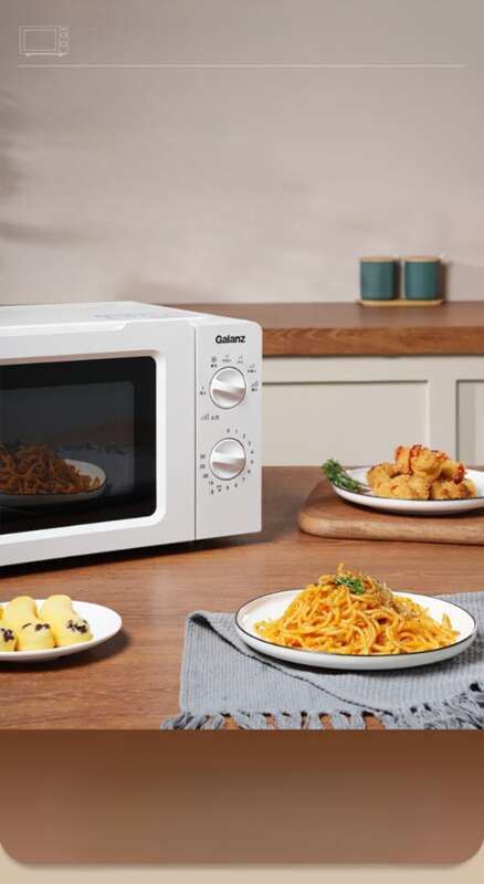 Gree 17L Rotary Home Multifunktionel Mini Mikrobølgeovn med Varm Ris og Grøntsager (W0)_voghion.com