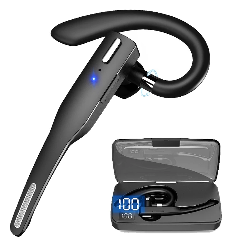 Bluetooth Business Headset Wireless Headphones With Microphone_voghion.com