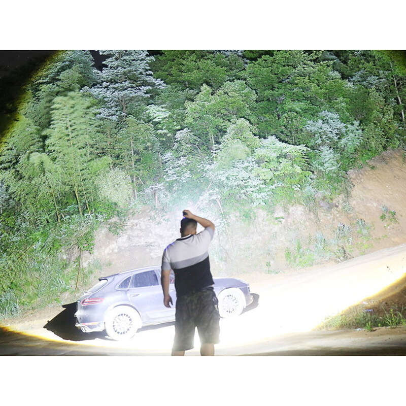 Special Forces Outdoor P900 Strong Flashli Portable Charging Ultra Bri Hernia Lamp Zoom Far Range Spotli LED_voghion.com